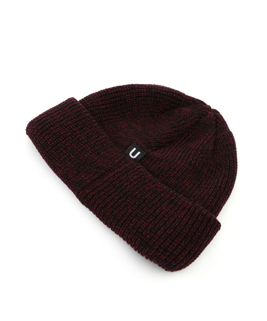 Eondeokeonteulol Beanie / Marine Fit / U Strap / Blend Wine