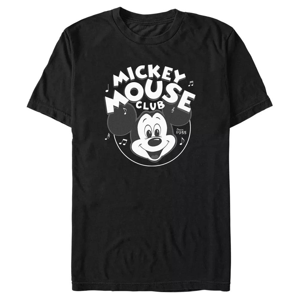 Mickey Mouse Club Black And White Tshirt Unisex S