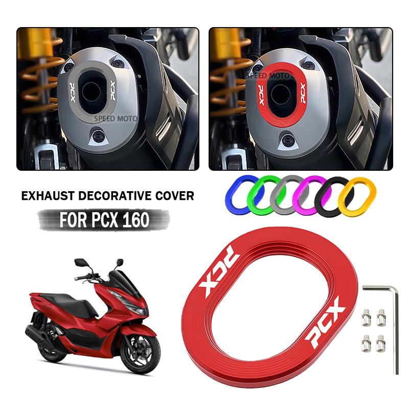 Accessori Moto PCX Protezione Tubo di Scarico Copertura Protettiva Porta Protettiva Per Honda PCX160 pcx160 2021 2022 2023 2024 2025