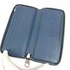 Louis Vuitton  M58823 Zippy Wallet Vertical Zip Around Long Wallet Leather Navy