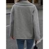 Women's Autumn Winter Wool Blazer Coat, Loose Short Versatile Woolen Outerwear For Women, European American Style Women's Fashion Coat