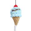 Pet Ice Cream Squeaker Plush Chew Toy