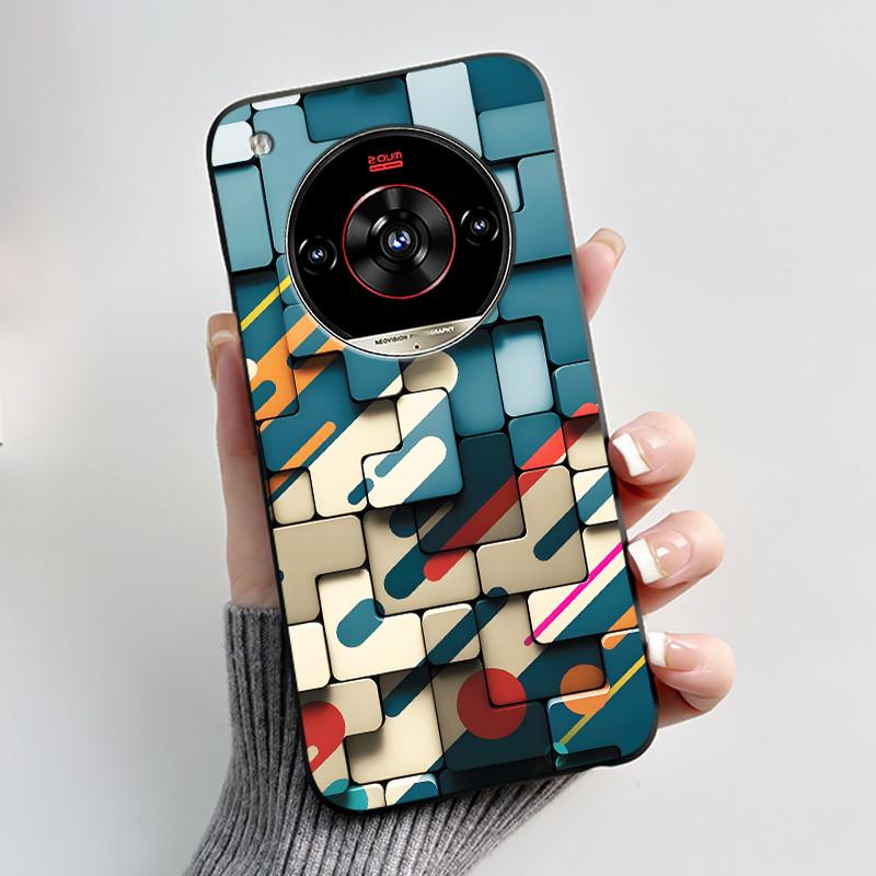 Funda Para ZTE Nubia Focus 2 Ultra Funda Z2463N Estética Lujo Linda Genial Niños Niñas Funda de Silicona Suave para Nubia Focus2 Ultra 5G