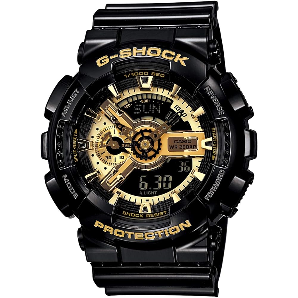 Casio G-Shock GA-110GB-1AJF Men s Watch Black Analog-Digital Waterproof Shock Resistant