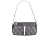 GUESS Kasinta Doppel-Reißverschlusstasche Braun Multi Crossbody,