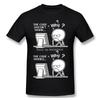 Funny Programmer Code Works Why Meme Print Cotton Tshirt Tees Camiseta Hombre Linux Operating System Fashion Unisex Clothes