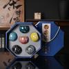 Six Gentlemen Kiln Change Dragon Egg Cup Master Cup Ceramic Complete Cup Teacup Set Gift Box Wuxing Cup Jianzhan Gift