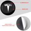 Car Sticker 2025 New Tesla 4PCS 56mm Car Styling Wheel Hub Caps Emblem Badge Stickers Decoration for Tesla Model 3 X S Y Accesso