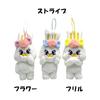 Set of 3 MOMOREI Stylish Ribbon Mascot - Rico - Cute Plush Toy, Approx. 17cm