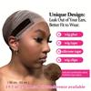 Ladies Wig Cap - Non-slip Adjustable Wig Cap Without Glue, Reusable High-definition Lace Front Wig Cap, Suitable for All Sizes