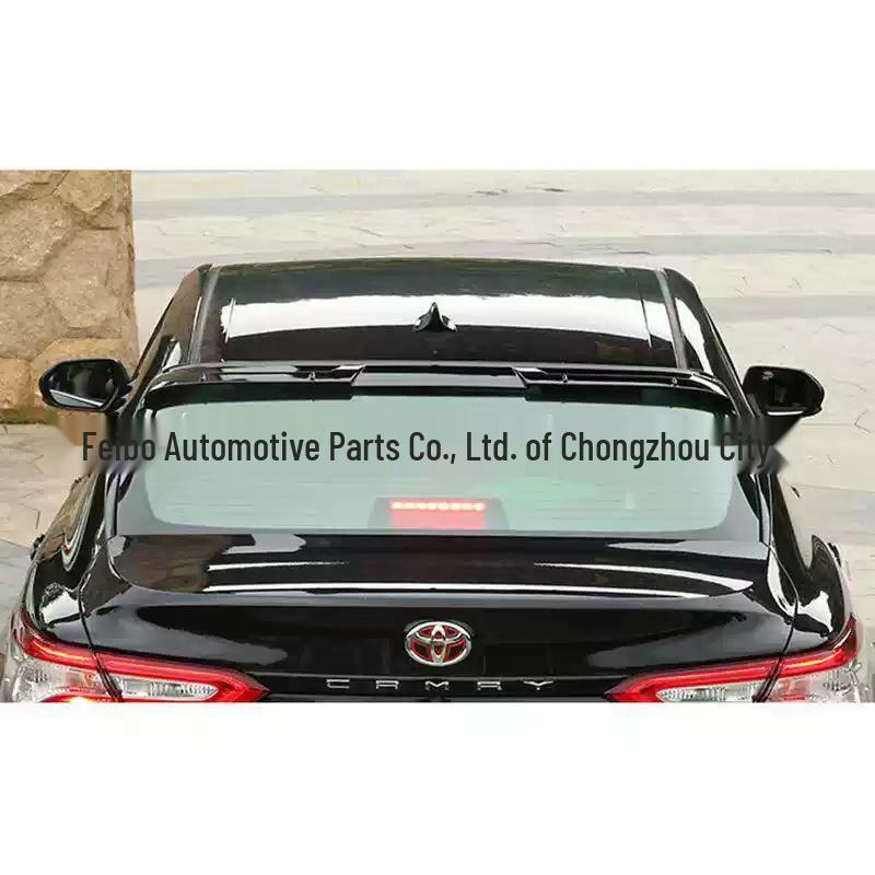 8th Gen Toyota Camry (2018-2023) Sport Style Rear Wing - No Drilling Required 24+ Camry Top Wing Unpainted