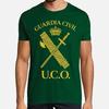 Uco Guardia Civil EspaA PolicA T Shirt Unisex Spain Guardia Civil TShirt Unisex Military Army Summer Streetwear Tops Tee Shirt