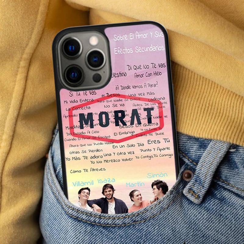 Morat Band Soft Phone Case for iPhone 17 Air 16e Pro max 15 Pro 13 14 Plus 11 12 MagSafe Magnetic Coque