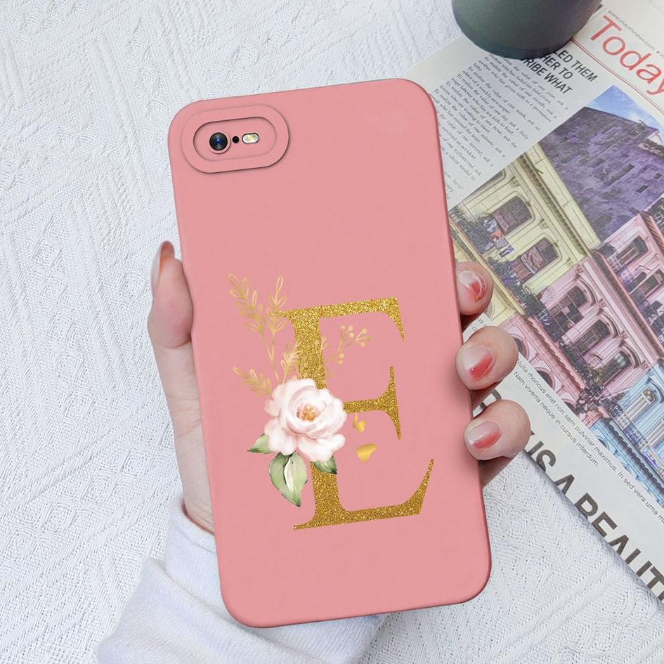 Für OPPO Realme C11 C12 C15 C33 C17 C35 C20 C30 Fall Luxus Schutzhülle Platz Flüssiges Silikon Weiche TPU Blume buchstaben Für Realme Funda Coque Stoßstange