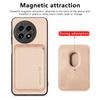 For OnePlus 13 Case Magnetic Detachable Card Holder Phone Back Cover