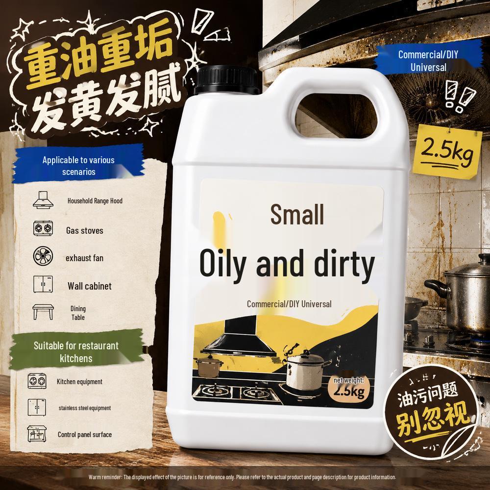 Heavy Duty Oil Stain Cleaner for Stainless Steel Shelves