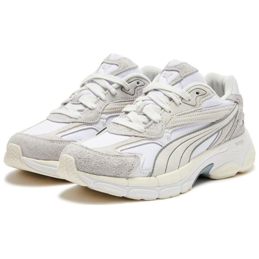 Puma Teveris Nitro Worn Out Leather Casual Sneakers Unisex sneakers White Gray 390033-03