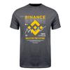 Crypto Binance TShirt Unisex Casual Tees Cotton Short Sleeve Cool Tops Tshirt Streetwear Vintage T Shirts HJ095
