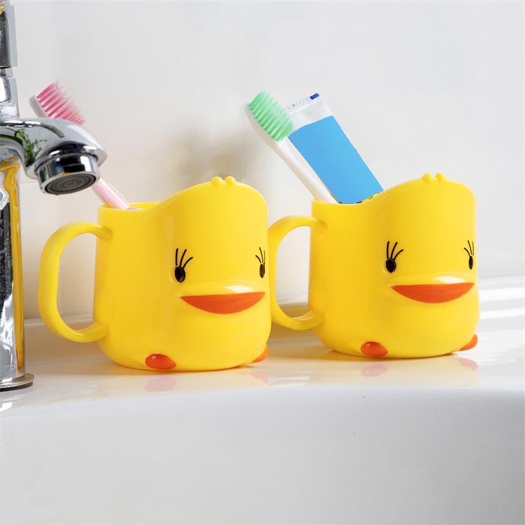 Toothbrush Cup Thickened Cartoon Large Capacity Durable Bathroom Mouthwash Toothbrush Cup Holder