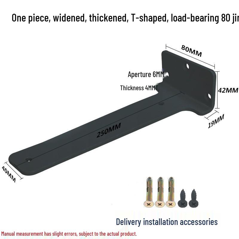 Soporte Triangular de Pared Invisible para Estantes de Escritorio o Mueble de TV