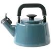 Fujihoro Whistling Kettle IH Compatible Cotton 2.1L Smoke Blue CTN-2.1WK.SB