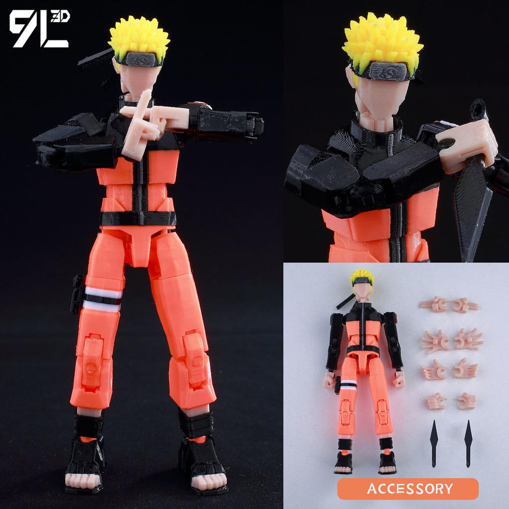 9L3 Figurka Mahoragi z Jujutsu Kaisen wydrukowana w 3D Dummy13 Lucky13 Wielostawowa Pozowalny Model Anime Kolekcjonerska Zabawka Prezent