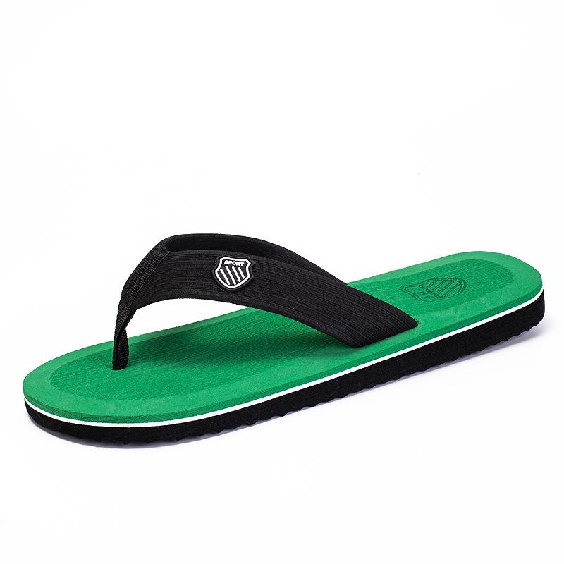 Herren Sommer Flip Flops Strandsandalen Anti-Rutsch Casual Flache Schuhe Hochwertige Hausschuhe Zapatos Chanclas De Hombre Schuhe für Männer