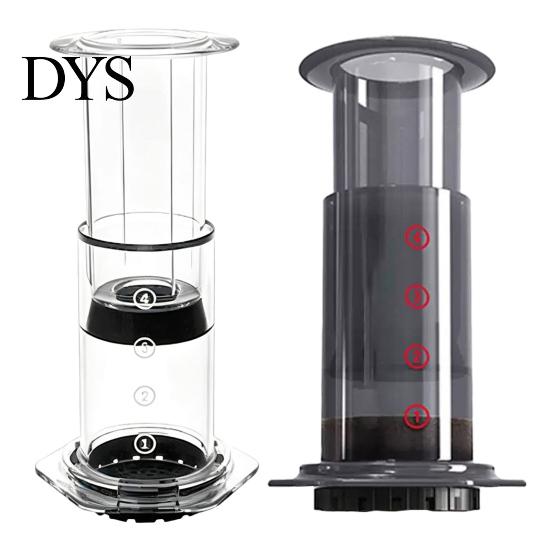 Handheld Coffee Brewer Portable Manual Maker, Pour-Over And Espresso Style Press, Single Serve Brewing Lightweight Compression Cup for Office Camping