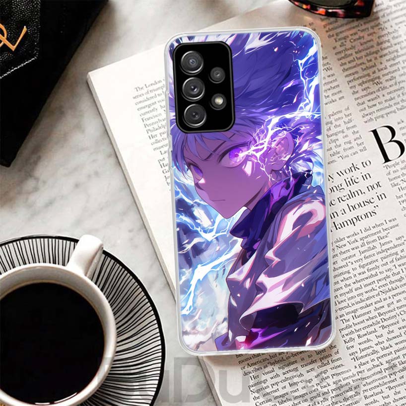 Huner X-Hunters Killua Phone Case For Samsung A16 A26 A36 A56 A15 A14 A13 A55 A54 A53 A25 A24 A23 A35 A34 A33 A05S A04S A15 A14