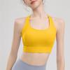 Advanced Professional Training Clothes, Running Sports Underwear, Yoga, Outdoor Cycling, Sweat Absorbing, Breathable Integrated Simple Bra