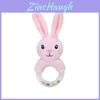 Baby Fox Rabbit Sheep Plush Rattle With Colorful Beads For Early Childhood Development