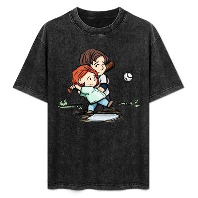 Hüften vor Händen T-Shirt Anime niedliche Oberteile Kleidung für Männer