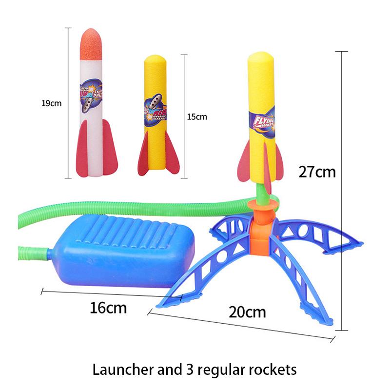 

Childrens Stepping Rocket Toys Indoor And Outdoor Lights Glowing Boys Toys StyleA