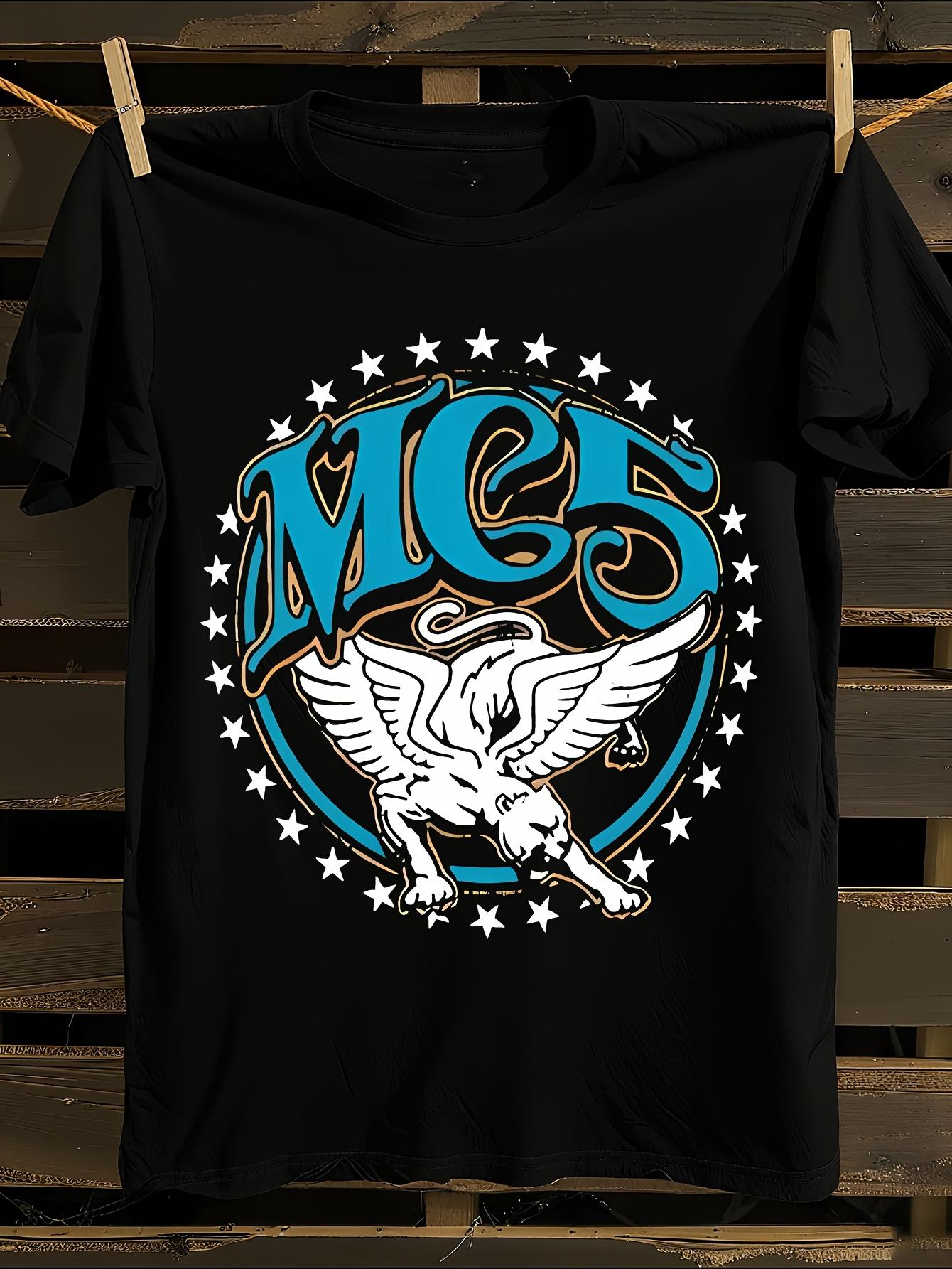 Mc5 White Panther Graphic Tshirt S