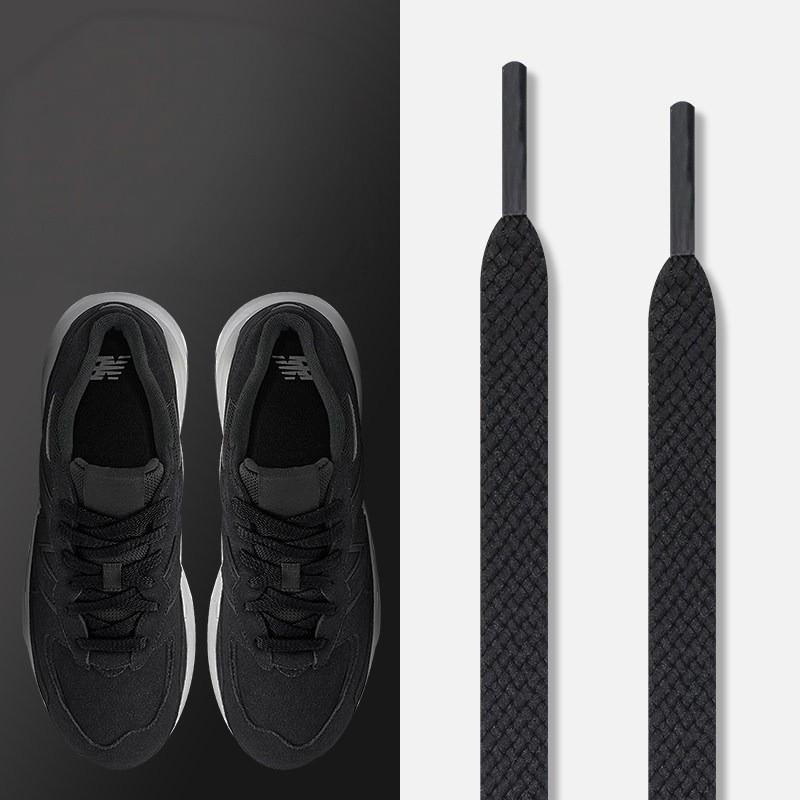 NEW Flat Shoelaces Classic Shoe Laces Off Sneaker Solid Neutral Color Replacement Shoe Strings Suitable for Sneakers Dad Shoes