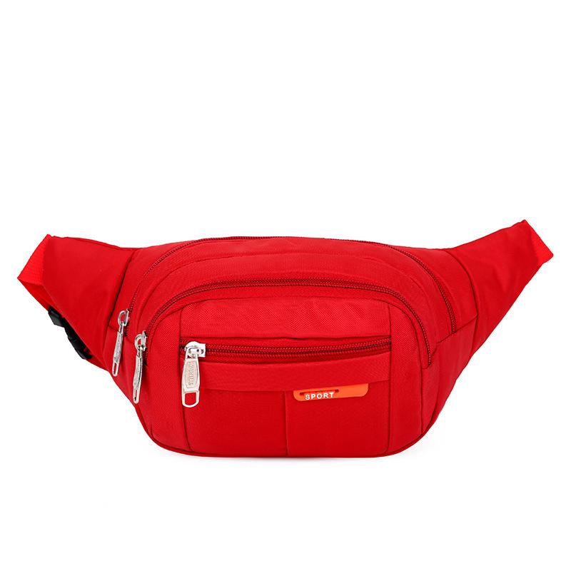 New Niche Men's Messenger Bag Fashion Spring and Summer Multi Functional Chest Bag Fitness Outdoor Sports Mobile Phone Purse Woman