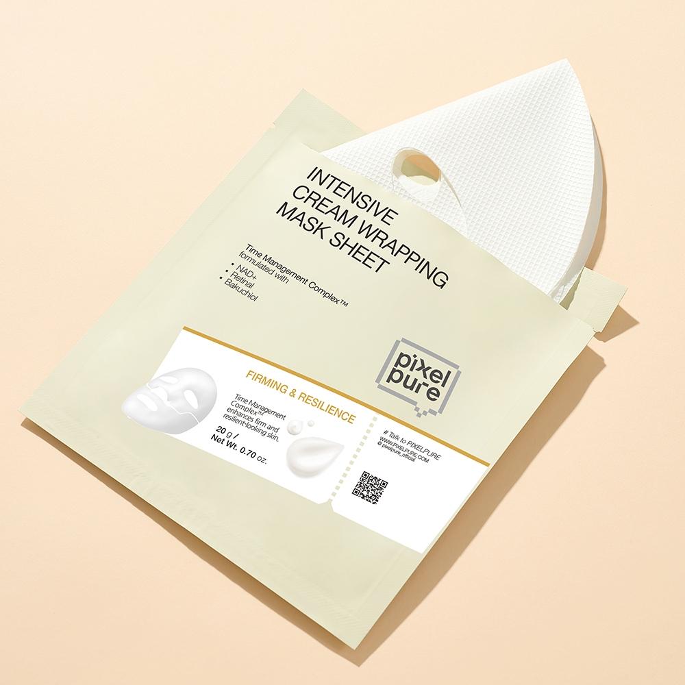 Pixelpure [new All Young Exclusive Skin Longevity Mildang Pack] Pixelpure Slow Aging Cream Wrapping Mask 5 Sheets