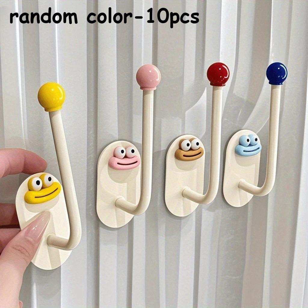 

10pcs, Multi-purpose Hooks, Suitable for Bag Storage Hanging, Clothing Hooks, Jewelry Storage Devices, Practical Hooks