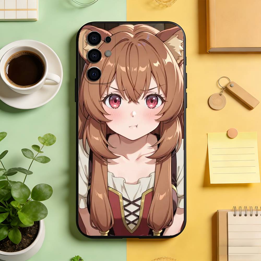 

The Rising of the Shield Hero Phone Case For Samsung S25,S24,S21,S22,S23,S30,Ultra,S20,Plus,Fe,Lite,Note,10,Black Cover Samsung S23plus5G