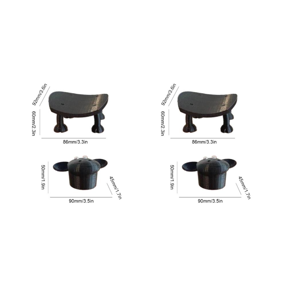 Sheep Toilet Paper Holder Household Resin Lovely Sheep Tissue Box Stackable for Home Bathroom Bedroom Vanity Night Stands