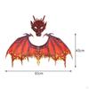 Adult Dragon Costume Dinosaur Mask Sets Accessories Masquerade Fancy Dress for Festival