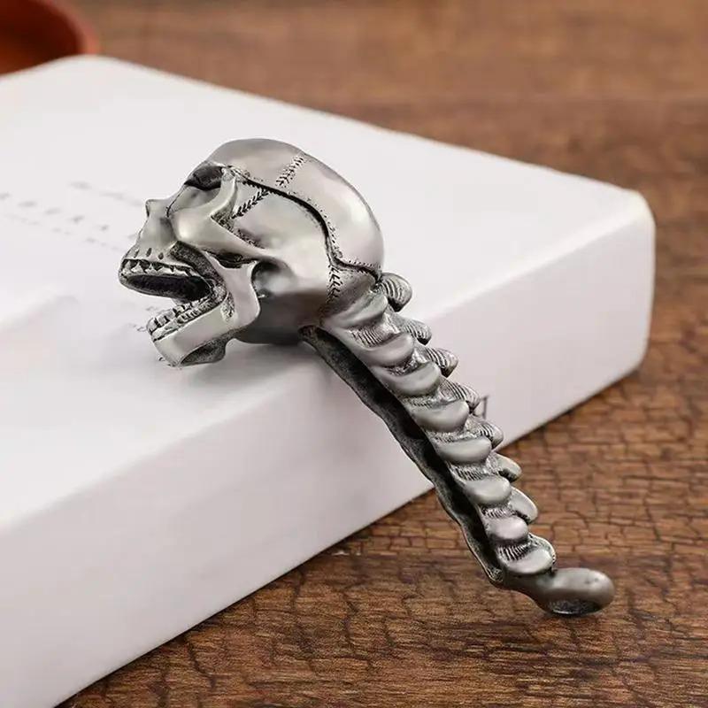 Creatieve Persoonlijkheid Schedel Hoofd Flesopener Halloween Grappige High-end Schedel Bierflesopener