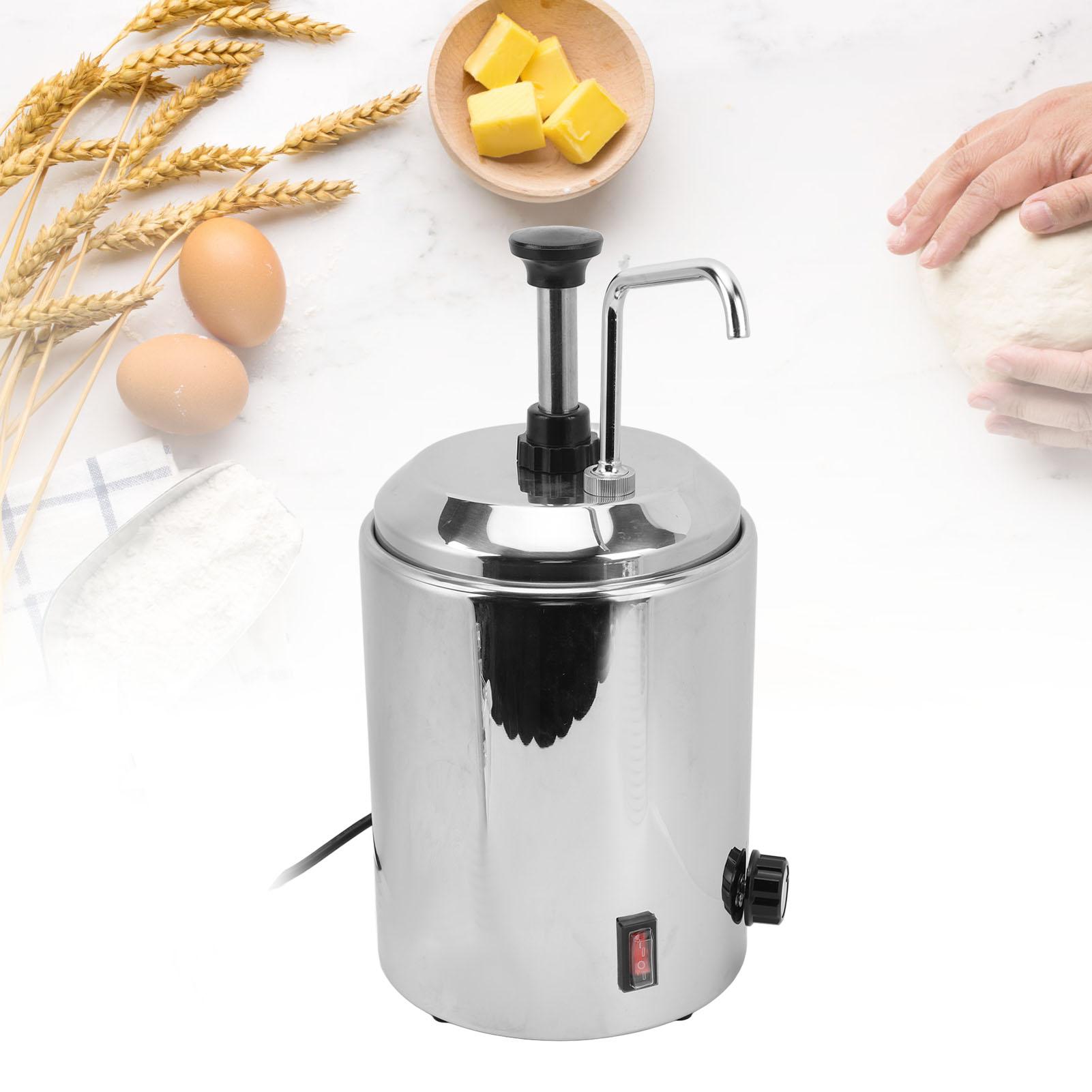 Hot Nacho Cheese Warmer with Pump