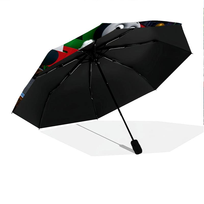Thomas Friends Race Folding Umbrella 8 Paraphenoid Bones Travel Gift Light Outdoor