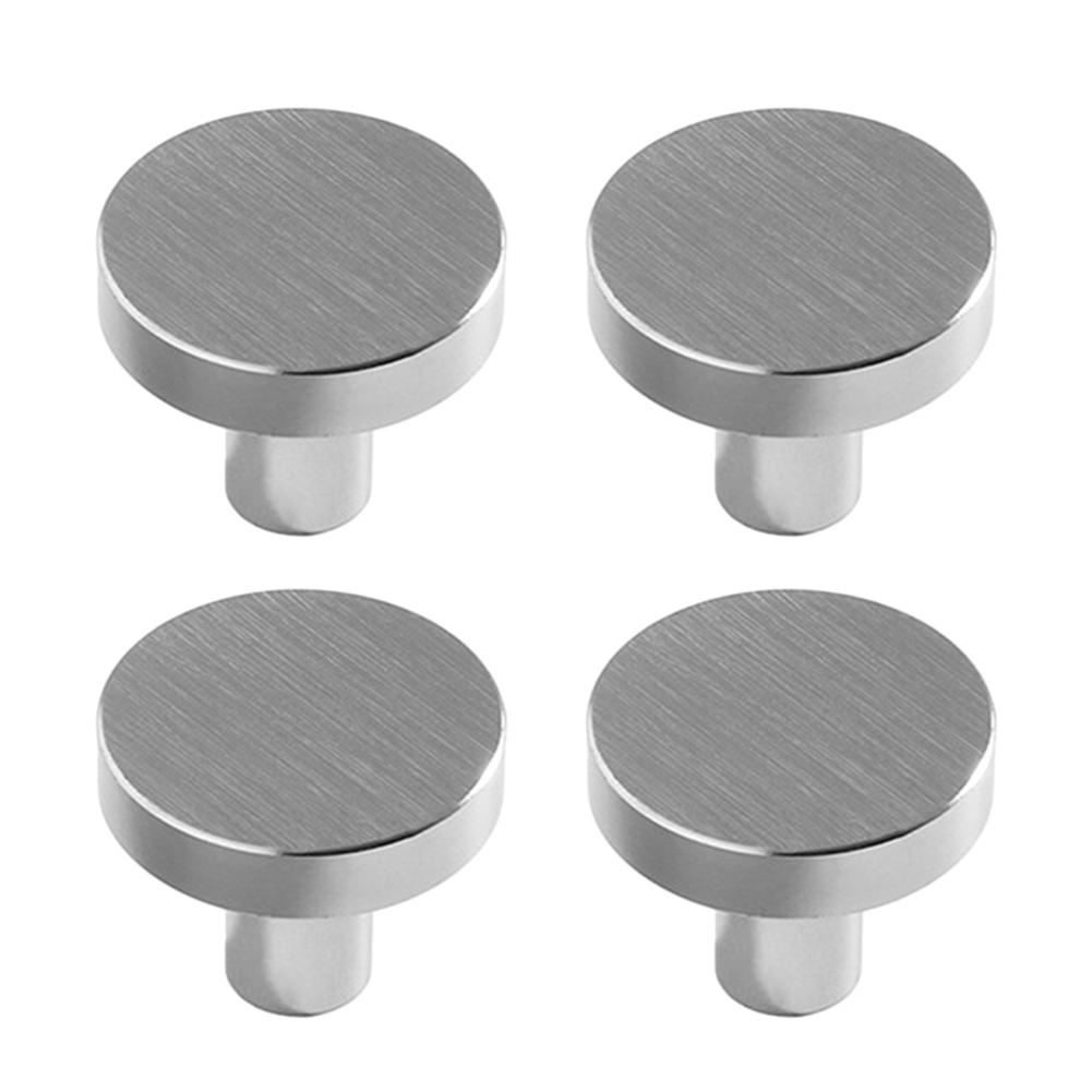 Round Cabinet Pulls Drawer Handle Single Hole Metal Handle Cabinet Drawer Knobs Kitchen Cupboard Door Furniture Hardware