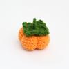 Woolen Hook Weaving Pendant Handmade Hook Weaving Persimmon Woolen Weaving Pendant Knitted Fruit Pendant