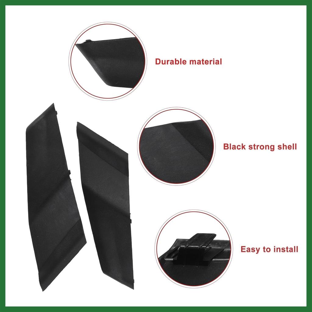 Motoforti Front Windshield Wiper Cowl Cover Extension Trim Wiper Cowling Plastic Panel Fit for Toyota Corolla 2014-2019 No.5508402250/5508302010 -