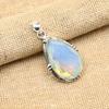 Milky Opal Gemstone Jewelry Handmade 925 Sterling Silver Pedant For Wedding Gift