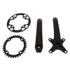 Bicycle Crankset Aluminium Alloy High Strength Lightweight Bicycle Crank Chainring Set for Mountain Bike