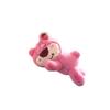 Lotso  Plush Toy Cute Keychain Bag Charm Sleepy Pose Doll Grab Machine Hanging Ornament Creative Gift for Girls Kids
